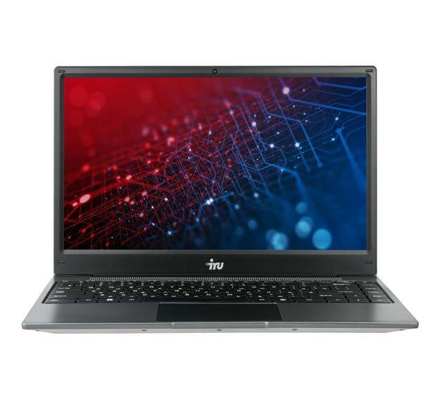 Ноутбук IRU Калибр 14.1" (i5-1135G7, 8GB, 1TB SSD, IPS) серый