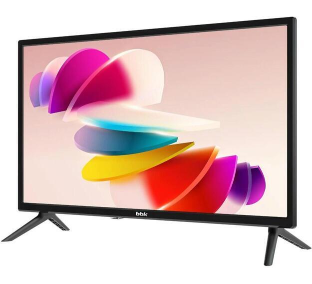 Телевизор BBK 24" 24LEM-1046/T2C: 24 дюйма, HD, 60Гц