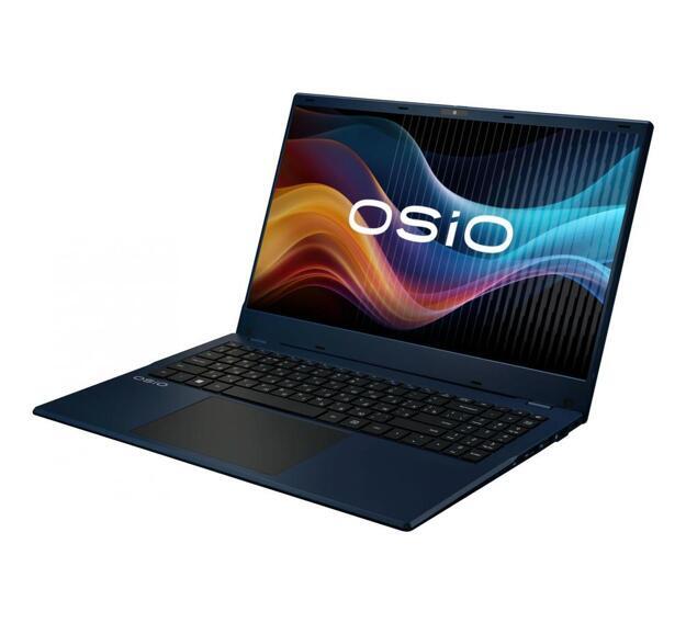 Ноутбук Osio BaseLine 15.6" (N100, 8GB, 512GB SSD, IPS) голубой