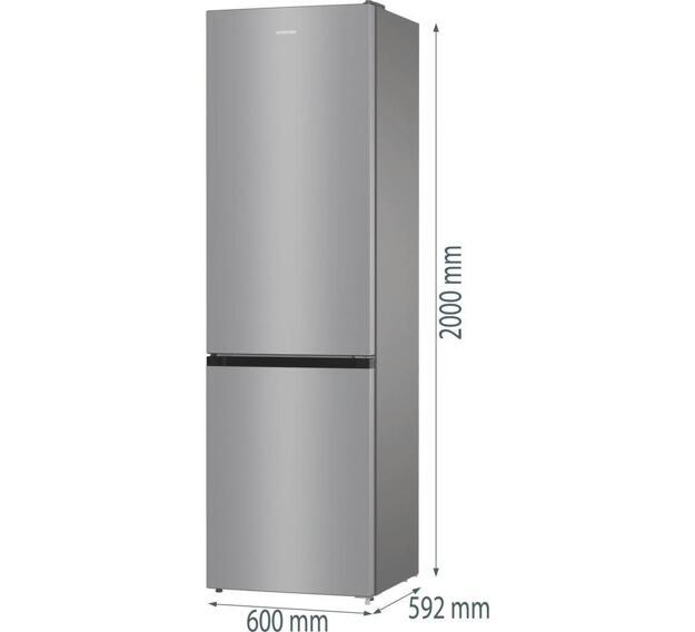 Холодильник Gorenje NRK6202EXL4