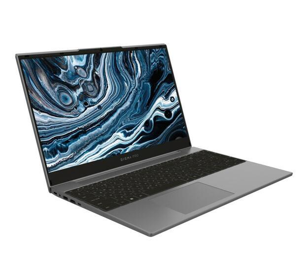 Ноутбук Digma Pro Breve S 15.6" (i3-1005G1, 8GB, 512GB SSD, IPS) темно-серый