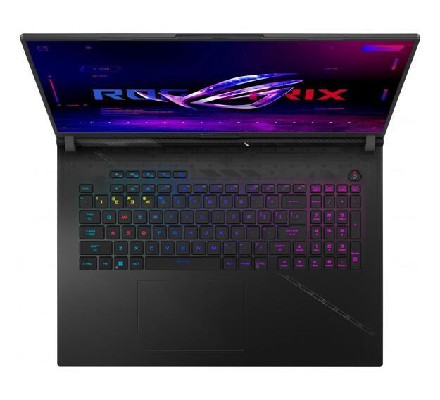 Ноутбук Asus ROG Strix Scar 18 18" (i9-14900HX, 64GB, 2TB SSD, RTX 4090, IPS) черный