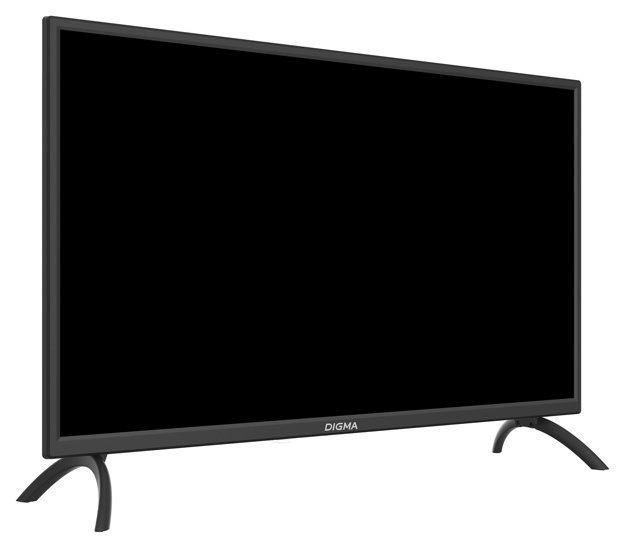 Телевизор LED Digma 32" DM-LED32MBB21: 32 дюйма, HD, DVB-T2