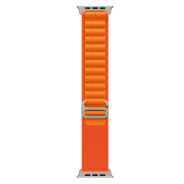 Ремешок Apple Alpine Loop для Apple Watch Ultra 49 мм Orange Размер L