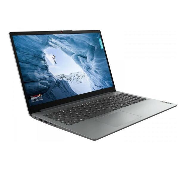 Ноутбук Lenovo IdeaPad 1 15.6" (i3-1215U, 8GB, 256GB SSD) серый