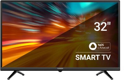 Телевизор LED SunWind 32" SUN-LED32XS305: 32 дюйма, HD, DVB-T2