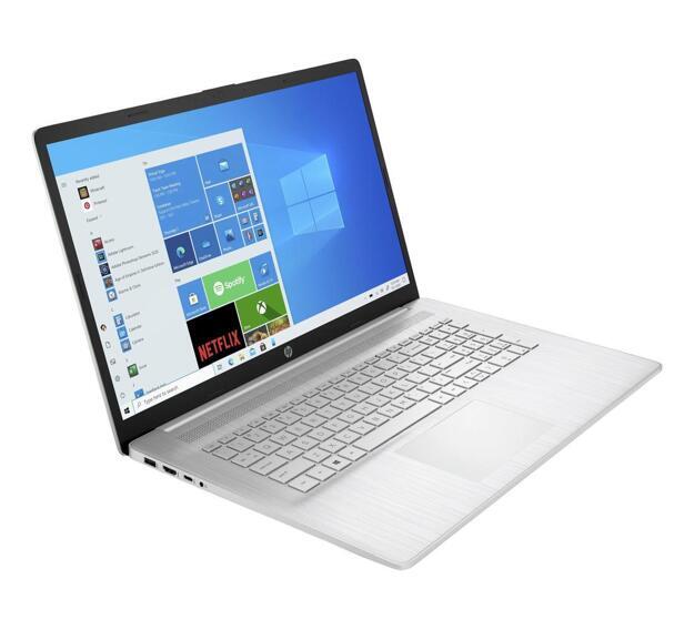 Ноутбук HP 17 17.3" (Ryzen 7 7730U, 16GB, 512GB SSD, IPS) серебристый