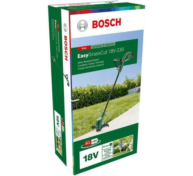 Триммер электрический Bosch EasyGrassCut 18V-230