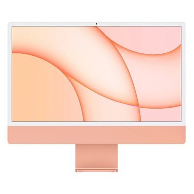 Моноблок Apple iMac 24" Retina 4,5K, M1 (8C CPU, 8C GPU), 8 ГБ, 256 ГБ SSD, оранжевый