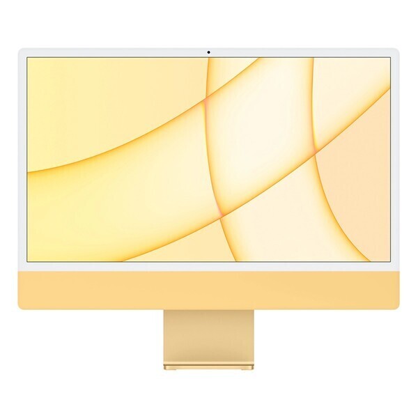 Моноблок Apple iMac 24" Retina 4,5K, M1 (8C CPU, 8C GPU), 16 ГБ, 512 ГБ SSD, жёлтый