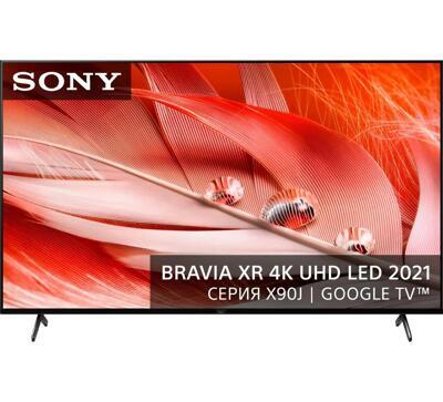 Телевизор LED Sony 75" XR-75X90J: 75 дюйма, 4K, Smart TV