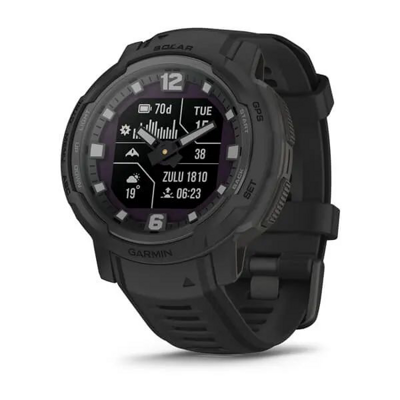 Умные часы Garmin Instinct Crossover Solar Tactical Edition 45 мм черный