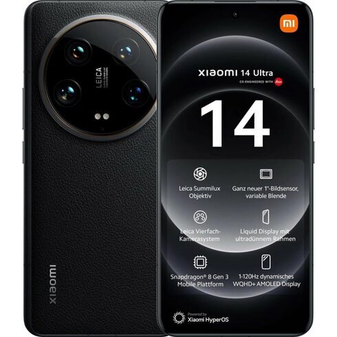 Смартфон Xiaomi 14 Ultra 16/512ГБ RU Черный