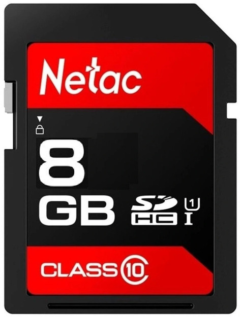 Флеш карта SDHC 8GB Netac NT02P600STN-008G-R