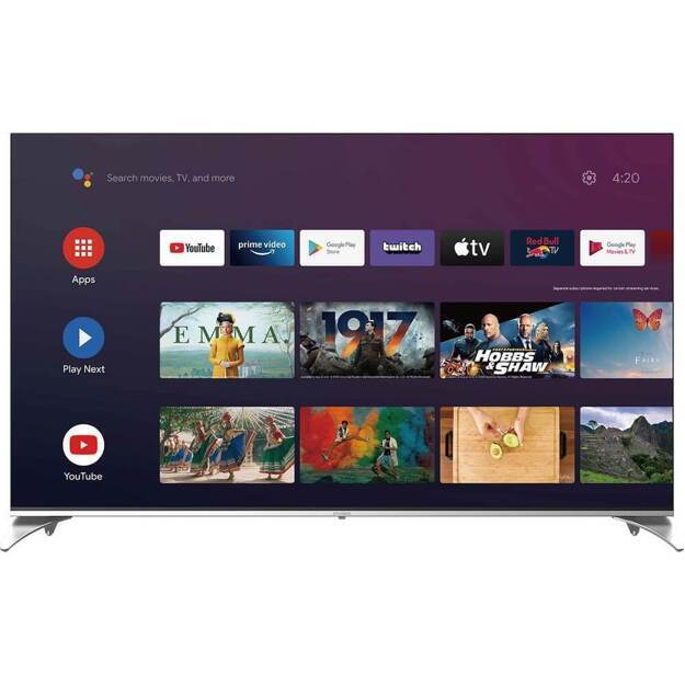 Телевизор Hyundai 65" H-LED65QBU7500: 65 дюйма, 4K, 60Гц