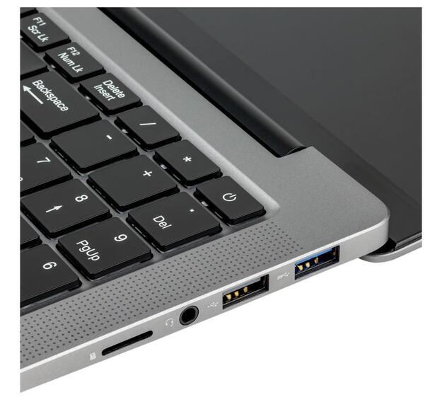Ноутбук Hiper Expertbook 16.1" (i5-1135G7, 8GB, 512GB SSD, IPS) серебристый