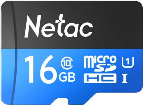 Флеш карта microSDHC 16GB Netac NT02P500STN-016G-S