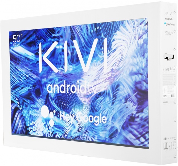 Телевизор LED Kivi 50" 50U740NB: 50 дюйма, 4K, Smart TV