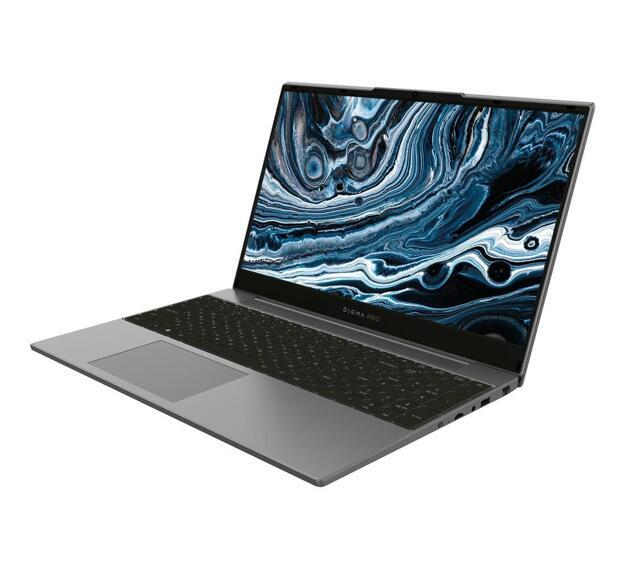 Ноутбук Digma Pro Breve S 15.6" (i3-1005G1, 8GB, 512GB SSD, IPS) темно-серый