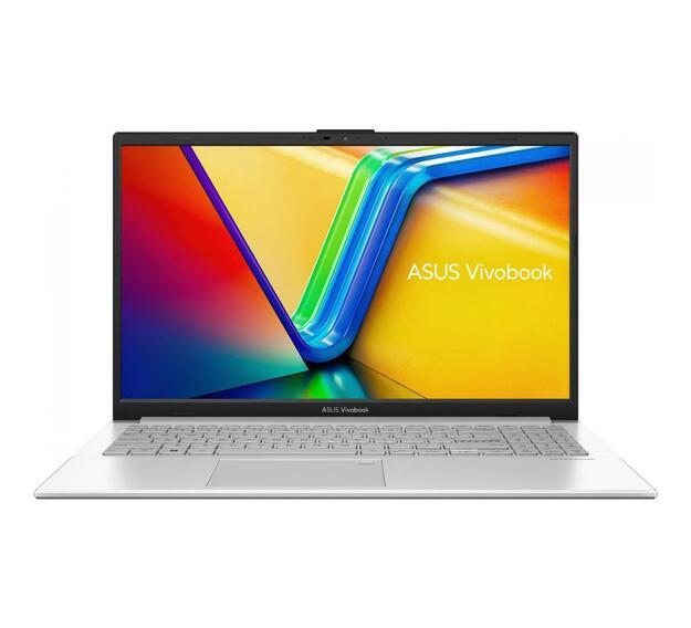 Ноутбук Asus Vivobook Go 15.6" (N200, 8GB, , IPS) серебристый