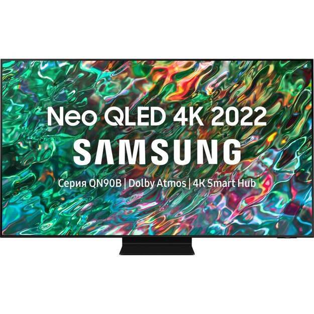 Телевизор Samsung 85" QE85QN90BAUXCE: 85 дюйма, 4K, Neo QLED, 120Гц