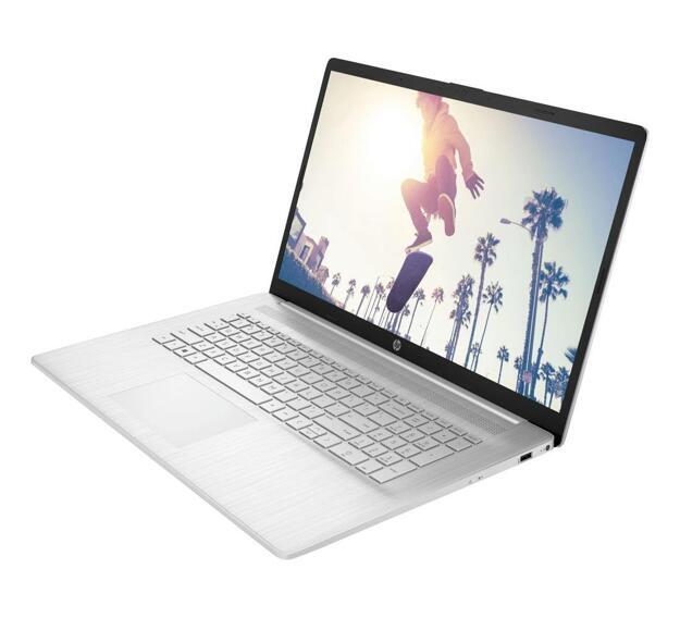 Ноутбук HP 17 17.3" (i5-1334U, 16GB, 512GB SSD, IPS) серебристый