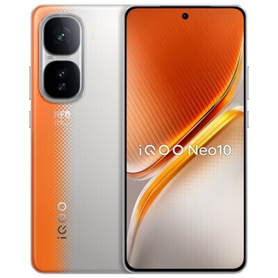 iQOO Neo10 Pro 12/256 ГБ, Серебристый/Оранжевый