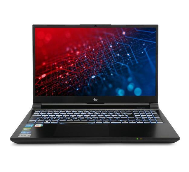 Ноутбук IRU Калибр 15.6" (i5-12500H, 16GB, 512GB SSD, GTX 1650, IPS) черный