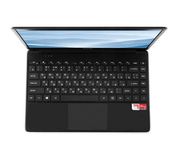 Ноутбук Digma EVE 14 14" (A9 9400, 4GB, 128GB SSD, IPS) черный
