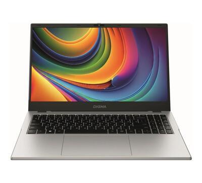 Ноутбук Digma EVE C5802 15.6" (N100, 8GB, 256GB SSD, IPS) серебристый