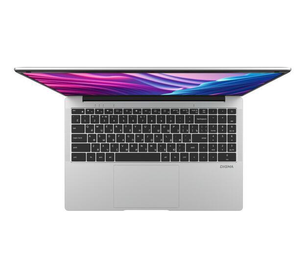 Ноутбук Digma EVE P5416 15.6" (Pentium Silver N5030, 4GB, 128GB SSD, IPS) серебристый
