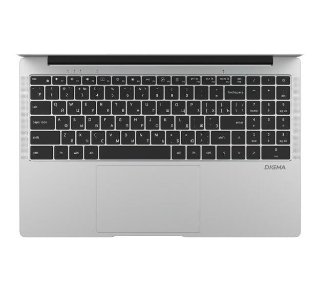 Ноутбук Digma EVE C5801 15.6" (Celeron N4020, 8GB, 256GB SSD, IPS) серебристый