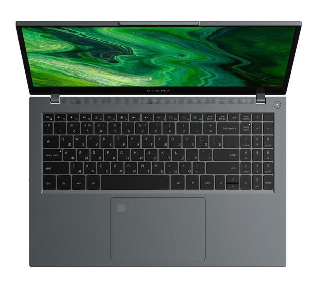 Ноутбук Digma Pro Fortis M 15.6" (i7-1255U, 16GB, 512GB SSD, IPS) серый