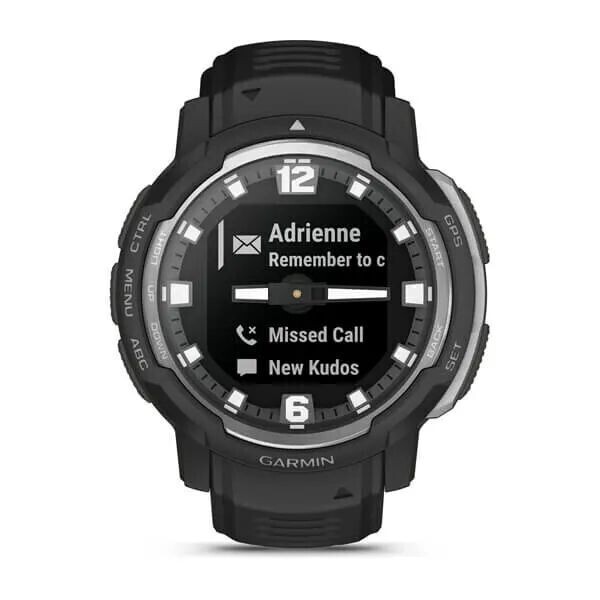 Умные часы Garmin Instinct Crossover Standard Edition 45 мм  черный