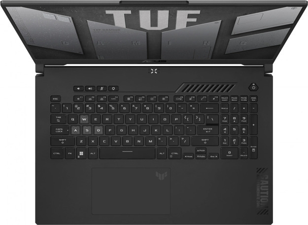 Ноутбук Asus TUF Gaming F17 FX707ZV4-HX084W серый