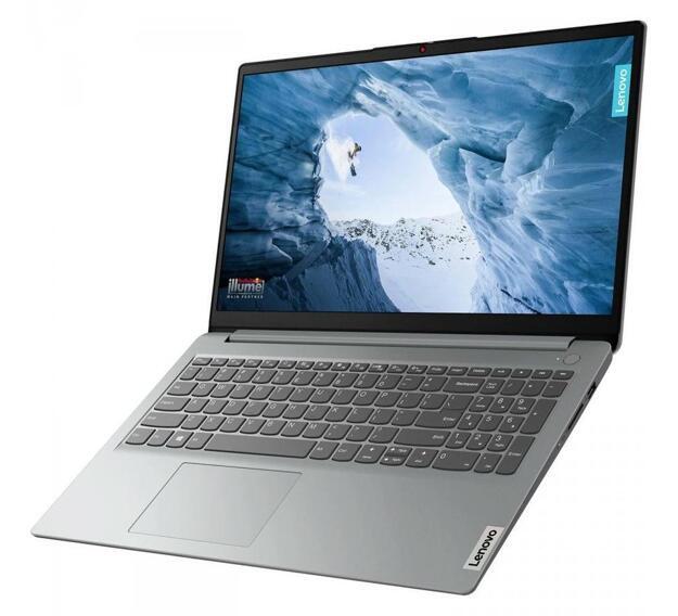 Ноутбук Lenovo IdeaPad 1 15.6" (i5-1235U, 8GB, 256GB SSD) серый