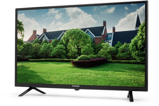 Телевизор LED Starwind 32" SW-LED32BG202: 32 дюйма, HD, DVB-T2