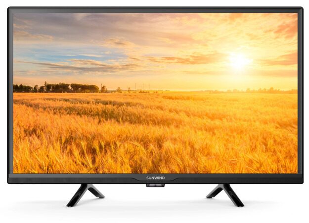 Телевизор LED SunWind 24" SUN-LED24XB203: 24 дюйма, HD, DVB-T2