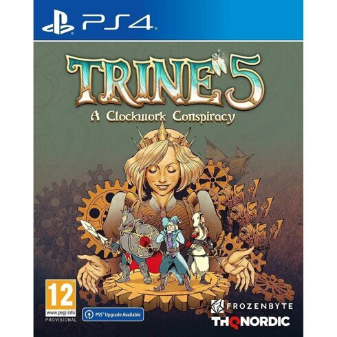 Trine 5: A Clockwork Conspiracy PS4, русские субтитры