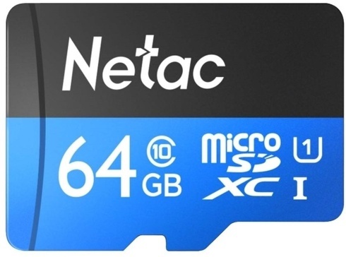 Флеш карта microSDXC 64GB Netac NT02P500STN-064G-R