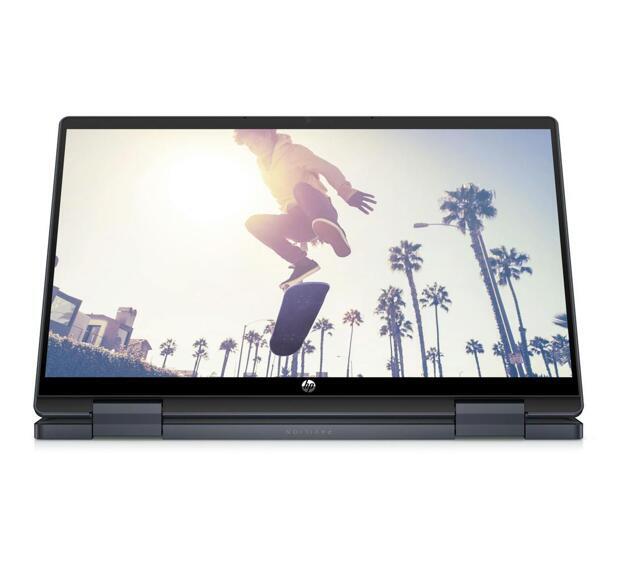 Ноутбук HP Pavilion x360 14" (i3 100U, 8GB, 512GB SSD, IPS) синий
