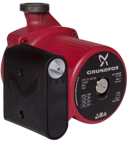 Насос циркуляционный Grundfos UPS25-100