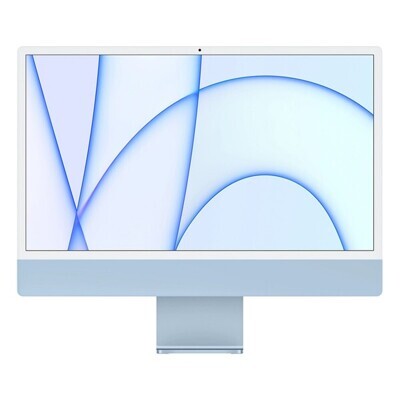 Моноблок Apple iMac 24" Retina 4,5K, M1 (8C CPU, 8C GPU), 16 ГБ, 512 ГБ SSD, синий