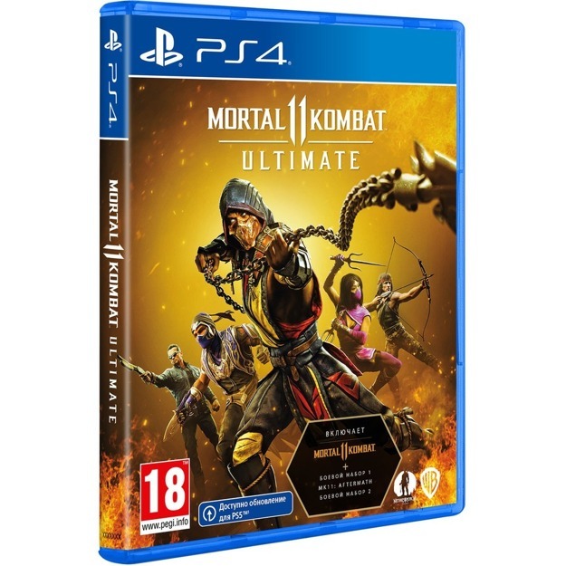 Mortal Kombat 11 Ultimate PS4, русские субтитры