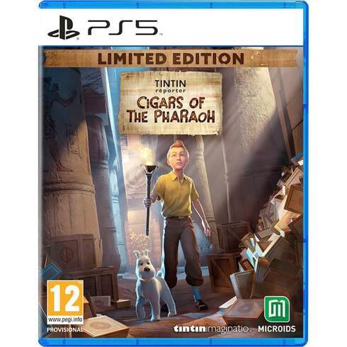 Tintin Reporter: Cigars of the Pharaoh Лимитированное издание PS5, русские субтитры