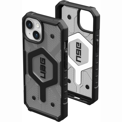 Чехол UAG Pathfinder для iPhone 15 Pro Ash/Black