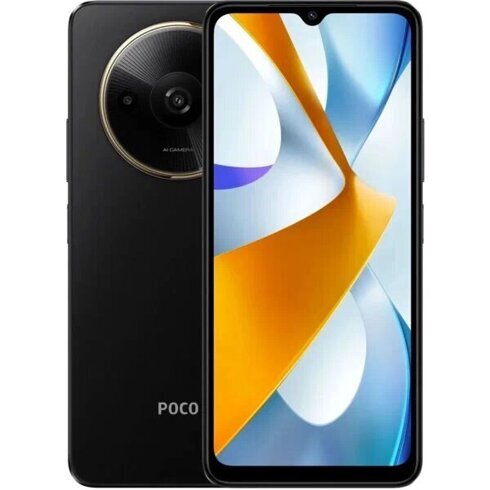 Смартфон Poco C61 4/128GB черный