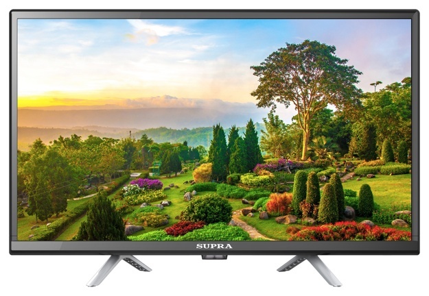 Телевизор LED Supra 23.6" STV-LC24LT0075W: 24 дюйма, HD, DVB-T2