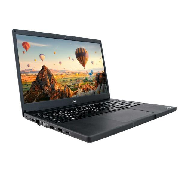 Ноутбук IRU Калибр 15.6" (i7-8550U, 16GB, 480GB SSD, IPS) черный