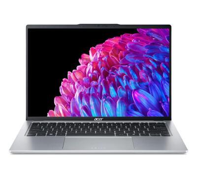 Ноутбук Acer Swift Go 14 14" (i7 155H, 16GB, 1TB SSD, IPS) серебристый